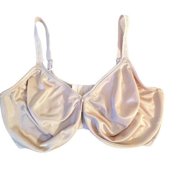Wacoal 42DDD Simple Shaping Minimizing Bra Underwire Sand Nude Comfort - Picture 1 of 8